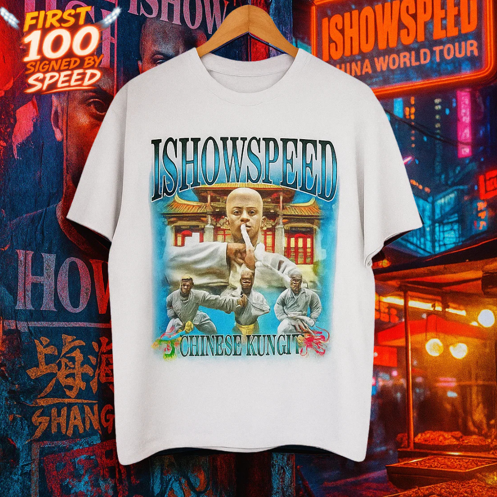 ishowspeed China World Tour Tee