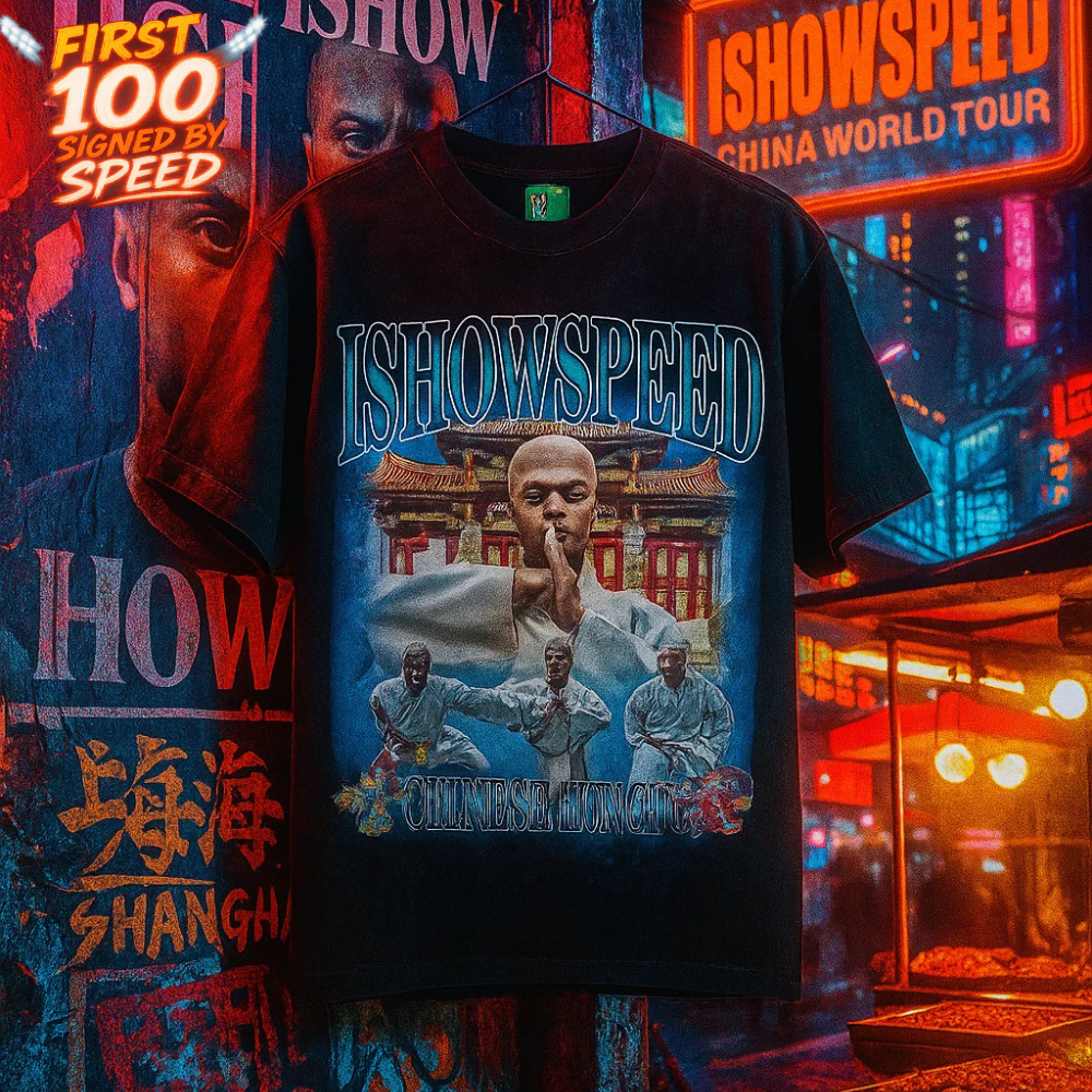 ishowspeed China World Tour Tee