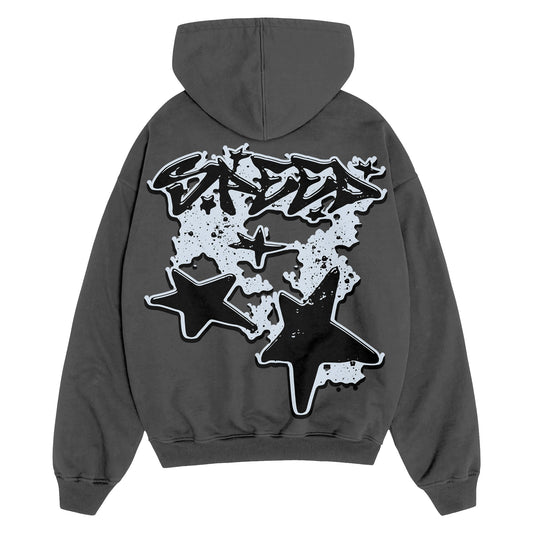 ishowspeed Stars Space Grey Pullover