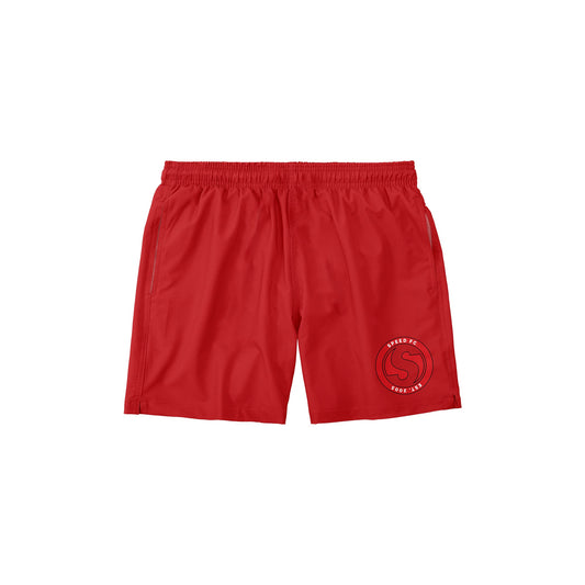 ishowspeed FC Red Shorts
